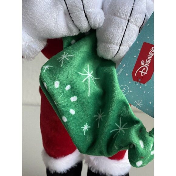 Disney Jack Skellington Nightmare Before Christmas Porch Greeter Santa Claus NEW - Picture 2 of 9